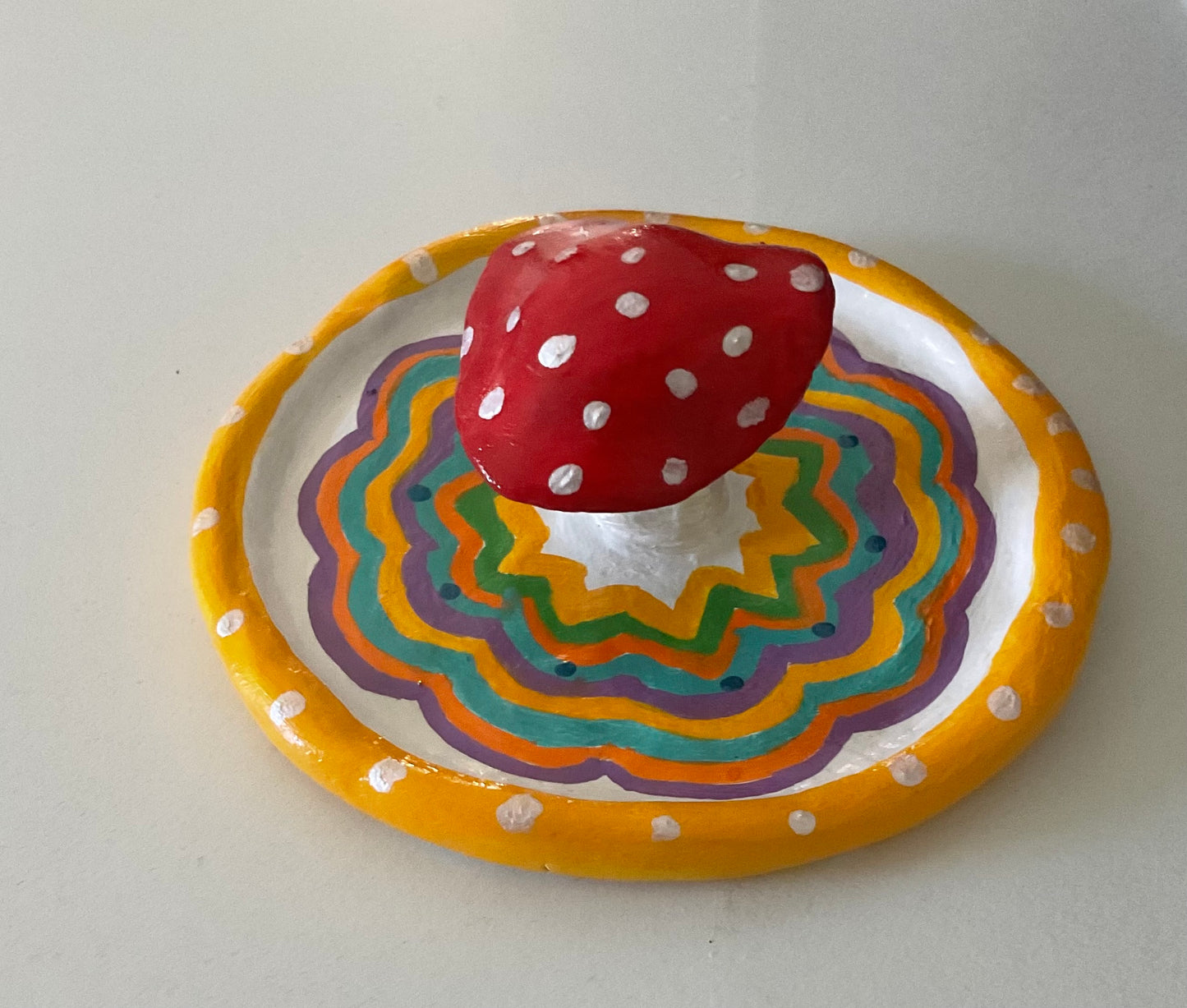 Mushroom Jewelry holder