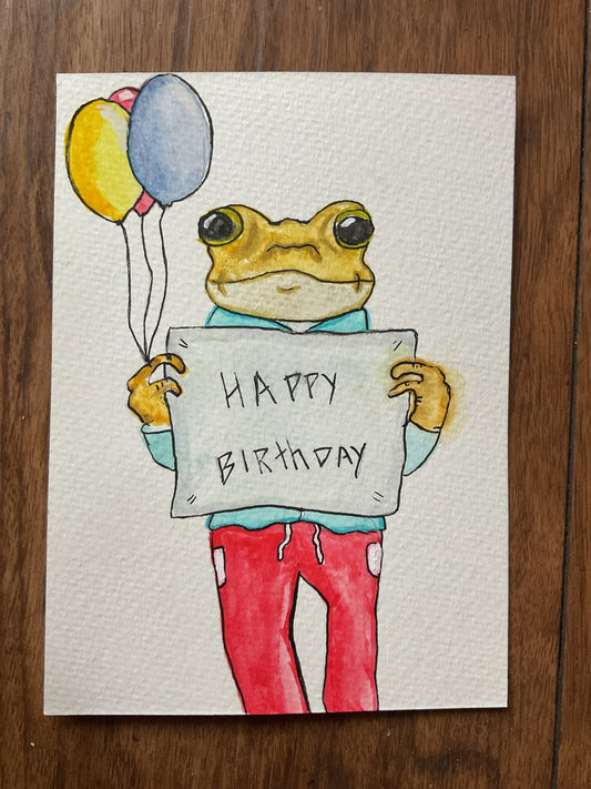 Bad Bunny Birthday Postcards