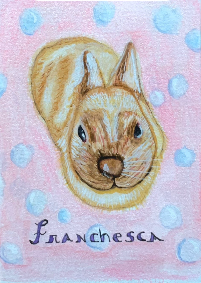 Pet (mini) portraits in watercolor