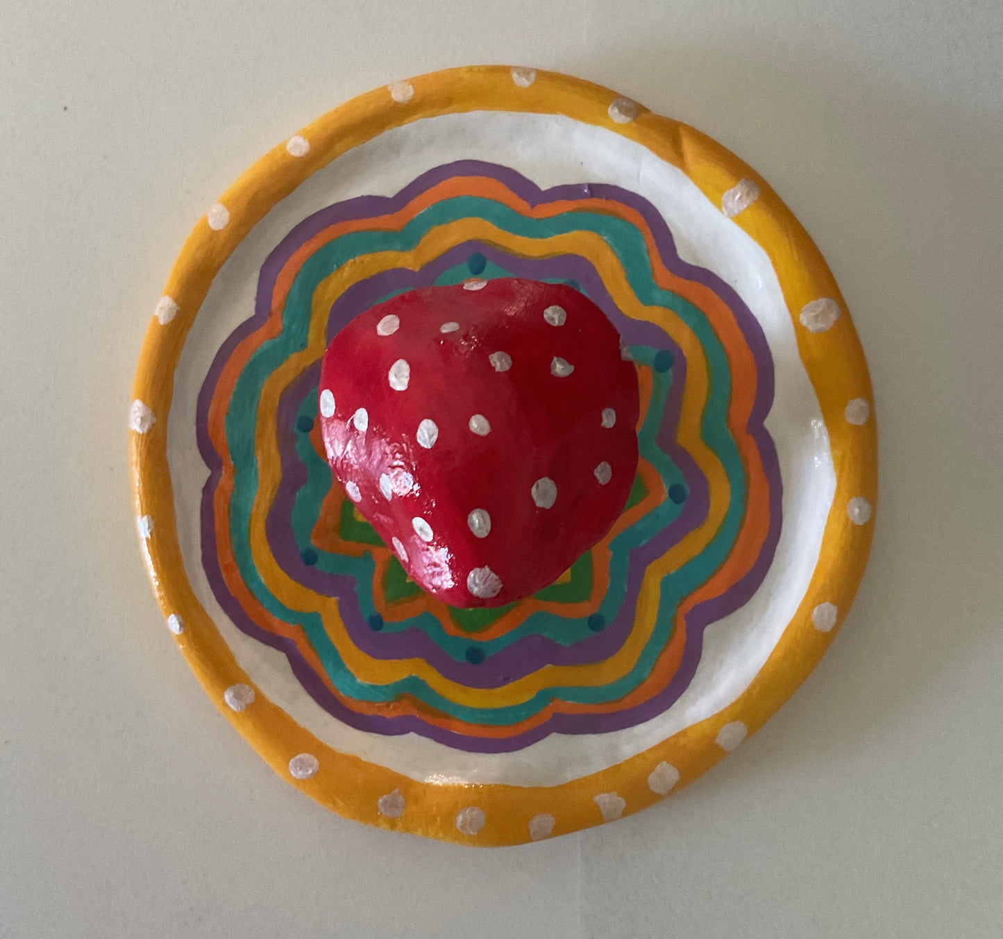 Mushroom Jewelry holder