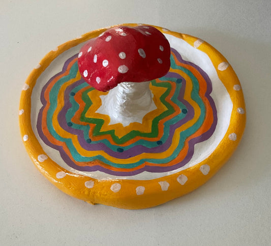 Mushroom Jewelry holder