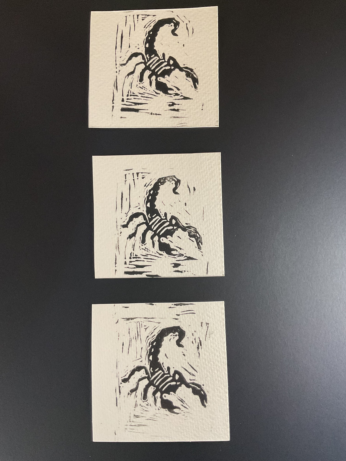 Young Miko / Stamped Print